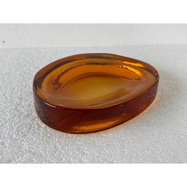 Amber Pocket Emptier in Murano Glass by Vincenzo Nason, 1970s For Sale - Image 11 of 13