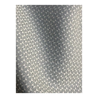 Holland & Sherry "Best Kept Secret" Mini Geometric Fabric - 5 3/4 Yards For Sale