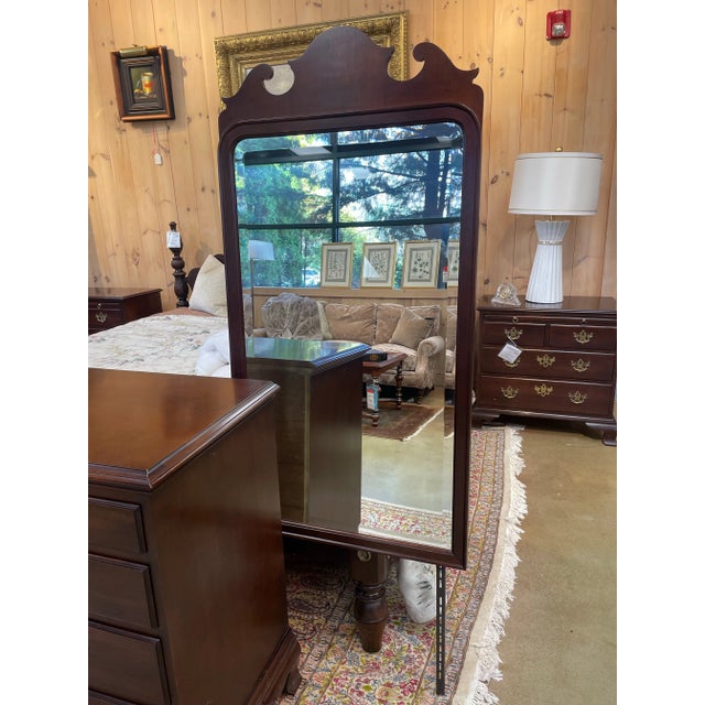 Century Furniture Cherry Dresser With Mirror – Henry Ford Museum Collection For Sale - Image 10 of 12