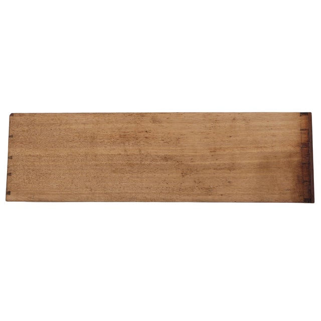 Antique Bow-Front Inlaid Mahogany Linen Press Cupboard For Sale - Image 10 of 12