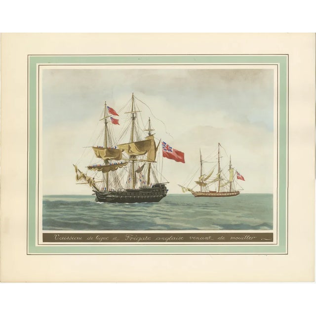 Britannia's Pride at Sea: Return from the Anchorage, 1920, Print For Sale