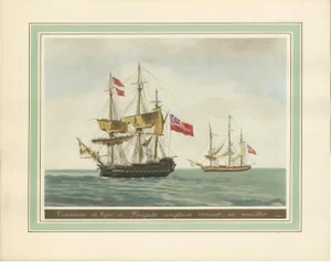 Britannia's Pride at Sea: Return from the Anchorage, 1920, Print