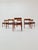 Danish Dining Chairs in Teak with Leather Seats by Johannes Nogaard, 1960s, Set of 6 For Sale - Image 4 of 11