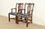 English Councill Craftsmen Georgian Carved Mahogany Armchairs, Pair For Sale - Image 3 of 14