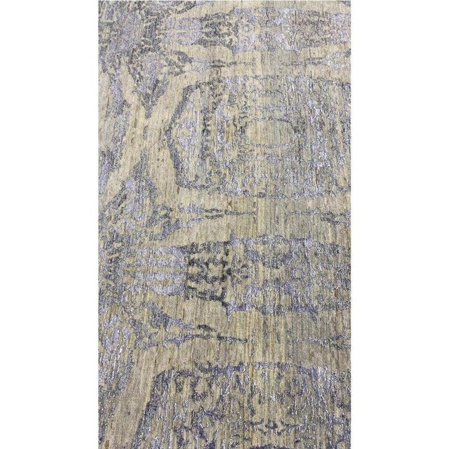 1990s Handwoven Modern Abstract Area Rug 8x10 For Sale In Dallas - Image 6 of 11