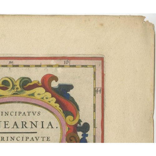 Copper Antique Blaeu Map of the Bordelais, 1642 For Sale - Image 8 of 12