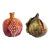 Vintage Arte Italica Ceramic Decorative Fruits-Set of 2 For Sale