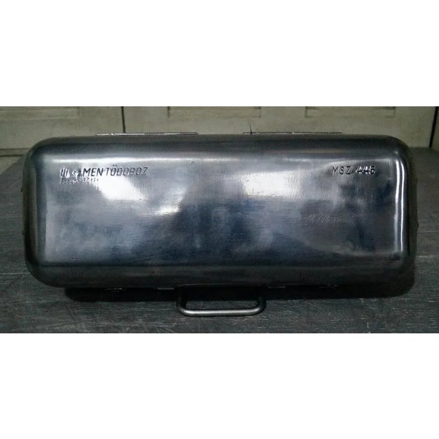 1940s Vintage Aluminium First Aid Box, 1940s For Sale - Image 5 of 11