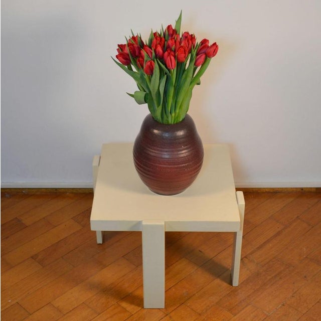 1960s Nesting Tables in Cream Wood from Gianfranco Frattini, Italy, 1960s, Set of 4 For Sale - Image 5 of 6