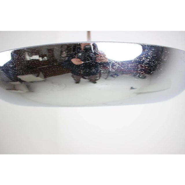 Functionalist Ufo Chrome Pendant by Josef Hurka for Napako, 1930s For Sale - Image 3 of 18