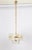 Gilt Brass & Crystal Glass Light Chandelier Corina, Kalmar, Austria, 1970s For Sale - Image 6 of 12