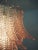 Italian Murano Three-Tier Pink Felci Glass Chandelier- 48 Glasses For Sale - Image 9 of 10