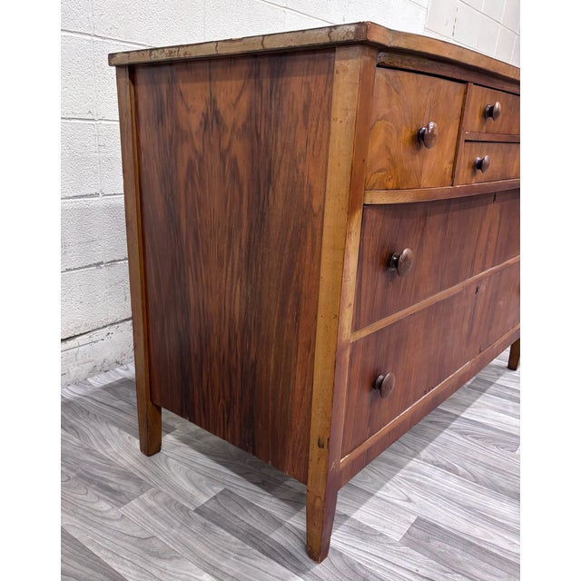 Antique Holland Furniture Co. Of Michigan Mahogany Six Drawer Dresser For Sale - Image 4 of 11
