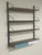 Vintage Wall-Mounted Bookcase with Shelves and Drawers, 1960s For Sale - Image 10 of 17