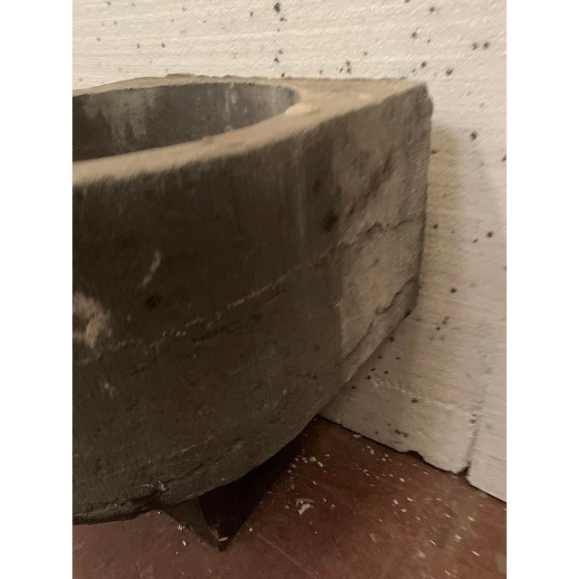 Blue Stone Outdoor Sink, 19th Century For Sale - Image 6 of 7
