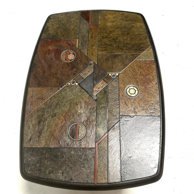 Metal Brutalist Coffee Table, 1980s For Sale - Image 7 of 14