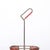 Mid-Century Modern Mid-Century Modernist Sculptural Brass & Carnelian Red Enamel Umbrella Stand For Sale - Image 3 of 18