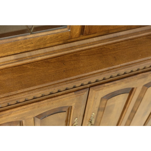 Ethan Allen Classic Manor 2 Piece China Hutch Chairish