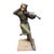 Don Hunt "Minuet" Violin Girl Bronze Sculpture Hand Signed For Sale