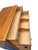 1970s Mid Century Modern Vintage Tall Dresser High Boy in Albert Parvin Style Sculpted Design For Sale - Image 5 of 8