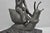 Vintage Mythical Bronze Cherub Riding Snail Sculpture Figure Attr to Maitland Smith For Sale - Image 9 of 18