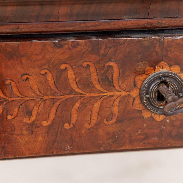 Empire Center Desk in Lacquered Wood For Sale - Image 10 of 16