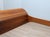 Mid-Century Modern Italian Curved Walnut Bed Frame with Storage Headboard, 1970s For Sale - Image 3 of 18