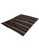 Mid-Century Modern Vintage Large Dark Brown Kilim Rug - 8`0″ X 11`2″ For Sale - Image 3 of 6