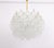 Glass Large Tulipan Glass Chandelier from Kalmar, Austria, 1960s For Sale - Image 7 of 16
