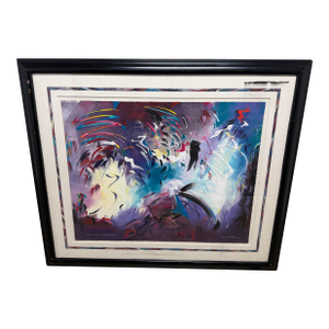1990s Mary Ann Sears "Principles of Transformation” 1 of 1 Artwork Signed 52x62