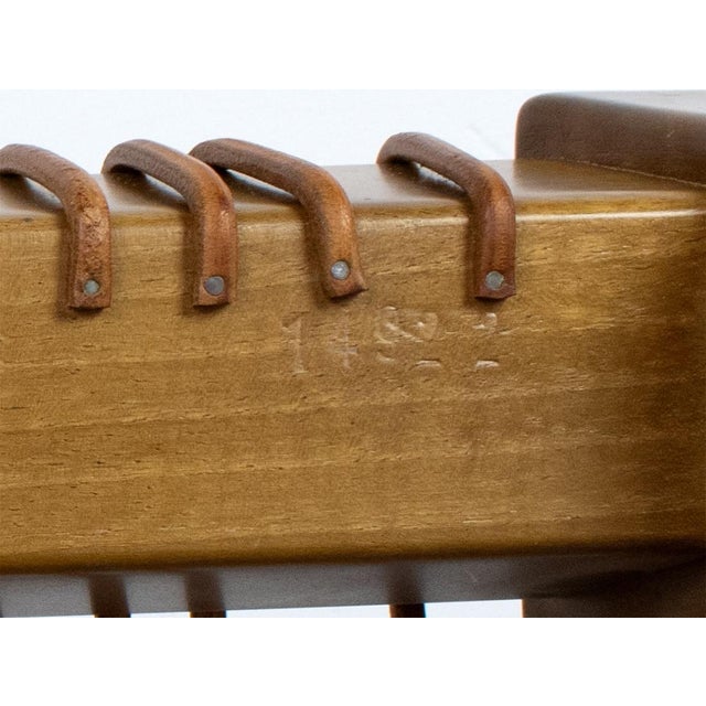 Klismos Stool by T.H. Robsjohn-Gibbings for Saridis of Athens, 1960s For Sale - Image 10 of 12