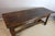 Oak Console Table with Walnut Top For Sale - Image 9 of 11