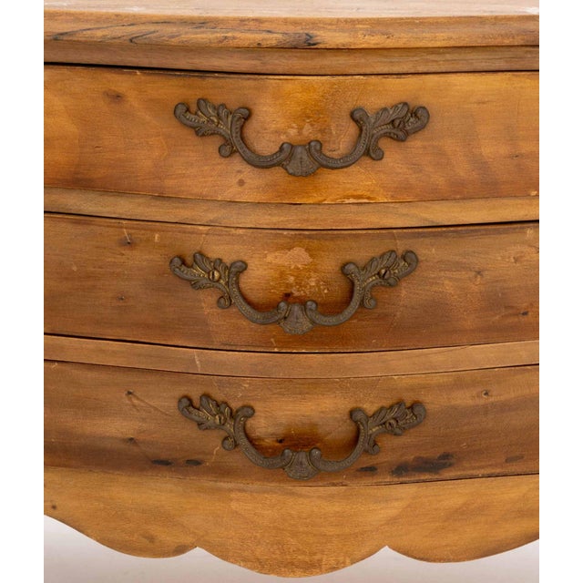 Italian Walnut Miniature Chest of Drawers For Sale - Image 4 of 9