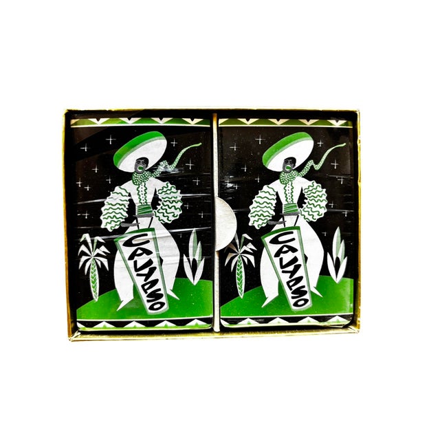 Mid-Century Modern Arrco 1955 Blackstone Calypso Card Game For Sale - Image 3 of 7
