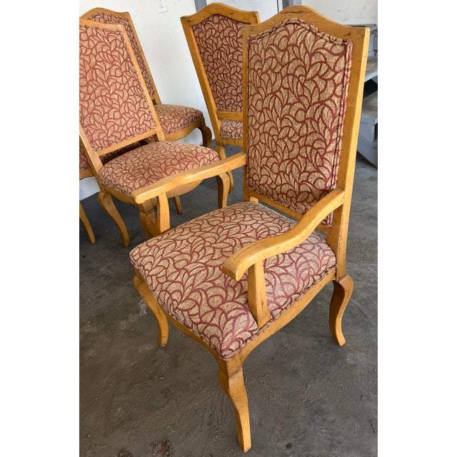 C. 1980’s Guy Chaddock Melrose Collection Chairs a Set of 10 For Sale - Image 9 of 10