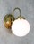 Goldenrod Mid-Century Italian Brass Wall Lamp, 1960s For Sale - Image 8 of 8