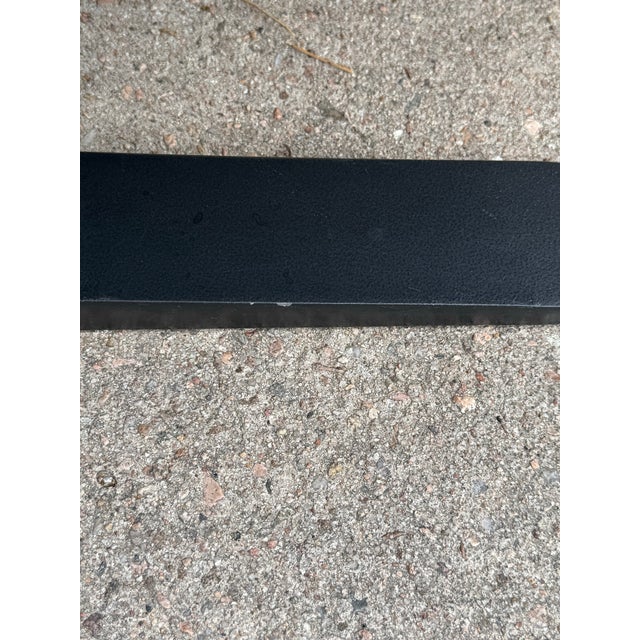 Black 1980s Vintage Lounge Chair in the Style of Artifort F780 Concorde Chair For Sale - Image 8 of 8