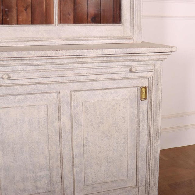 English Glazed Kitchen Cabinet For Sale - Image 6 of 15