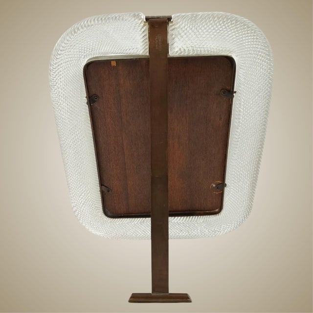 Murano Glass Frame from Barovier & Toso, 1940s For Sale - Image 8 of 11
