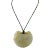 Carved and Etched Jade Pendant on Cord For Sale
