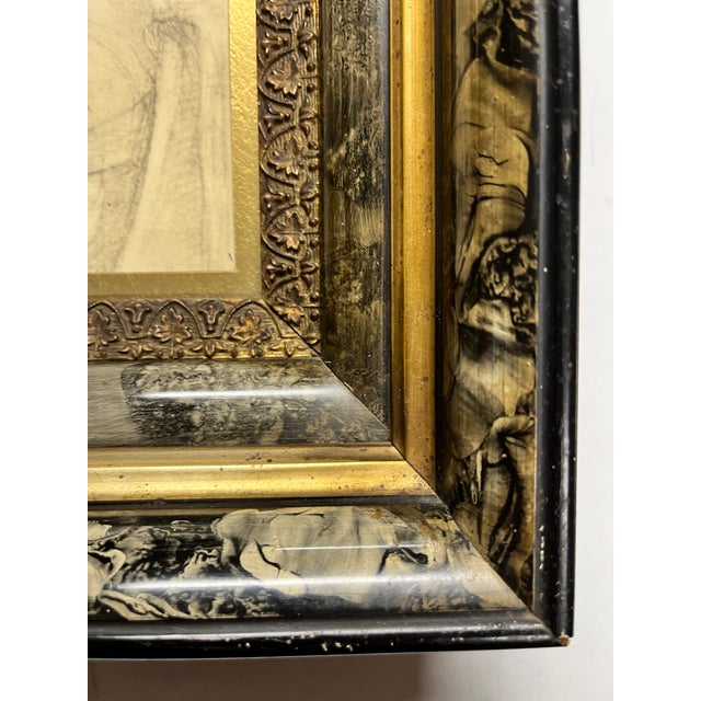 Print in Antique Decorative Eastlake Frame For Sale - Image 10 of 11