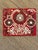 This is a vintage handcrafted seashell folk-art panel, featuring an elaborate symmetrical arrangement of natural shells...