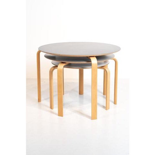 Torben ørskov ‘soffbord’ side tables. Typical scandinavian design; simple and elegant. All three of the tables have some...