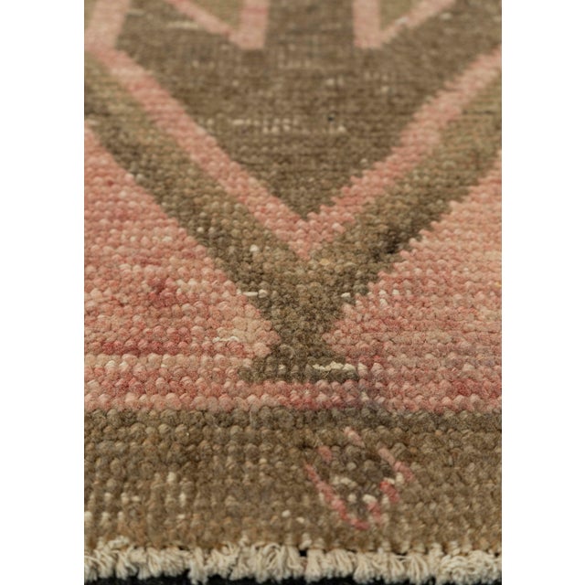 Turkish Turkish Mini Rug Oriental Hand Knotted Vintage Rug 1'8" x 3'2" #21169 For Sale - Image 3 of 8