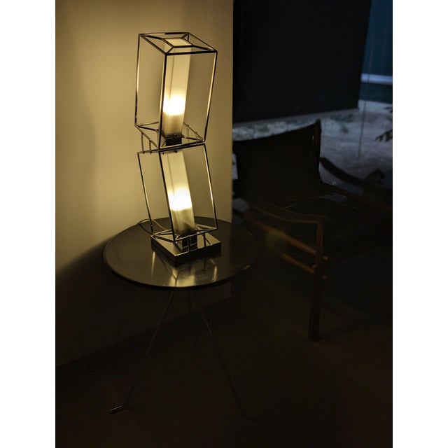 Mid-Century Modern 20th Century Designer Architectural Table Lamp For Sale - Image 3 of 13