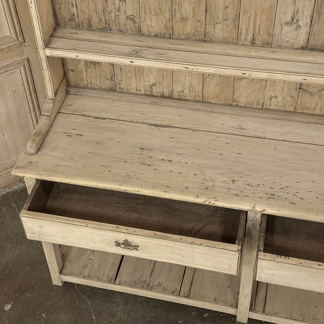 18th Century English Country Stripped Pine Dresser For Sale - Image 17 of 18
