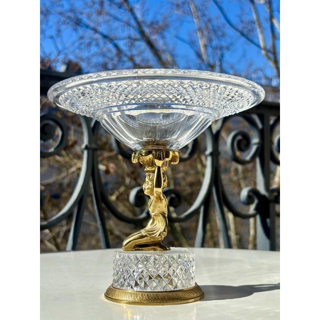 Gold Bronze Ormolu Crystal Incense Burner from Baccarat, 1800s For Sale - Image 8 of 18