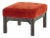 Vintage Bernhardt Style Upholstered Stool or Ottoman For Sale