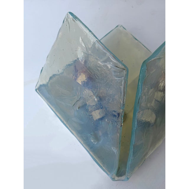 1970s Italy Sconces Butterfly Opal Murano Glass by Itre - Set of 5 For Sale - Image 12 of 13