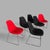 Mid-Century Stackable Egg Dining Chairs, Set of 6 For Sale - Image 4 of 7
